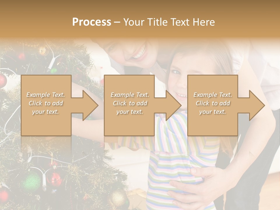 Family Christmas PowerPoint Template