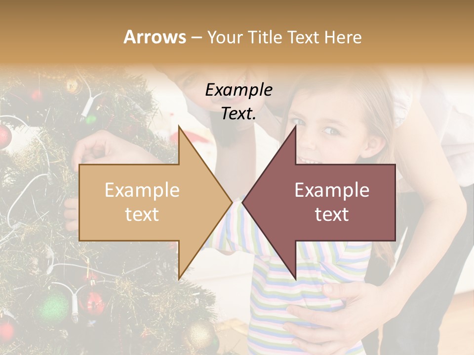 Family Christmas PowerPoint Template