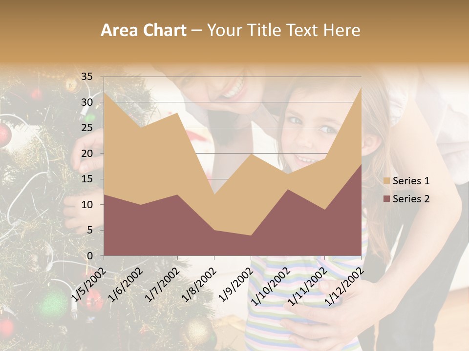 Family Christmas PowerPoint Template