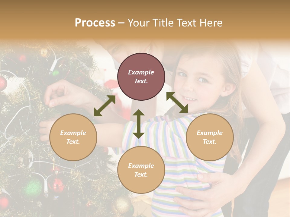 Family Christmas PowerPoint Template