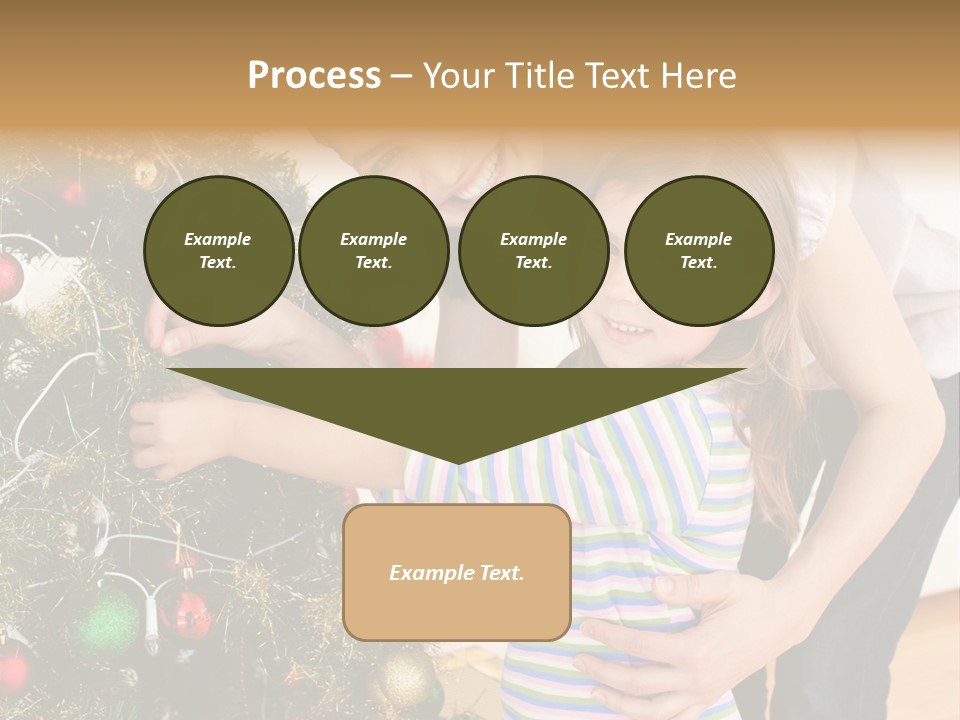 Family Christmas PowerPoint Template