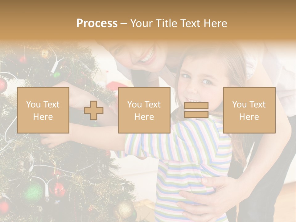 Family Christmas PowerPoint Template