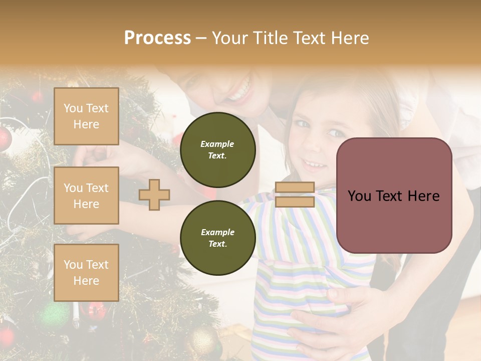 Family Christmas PowerPoint Template