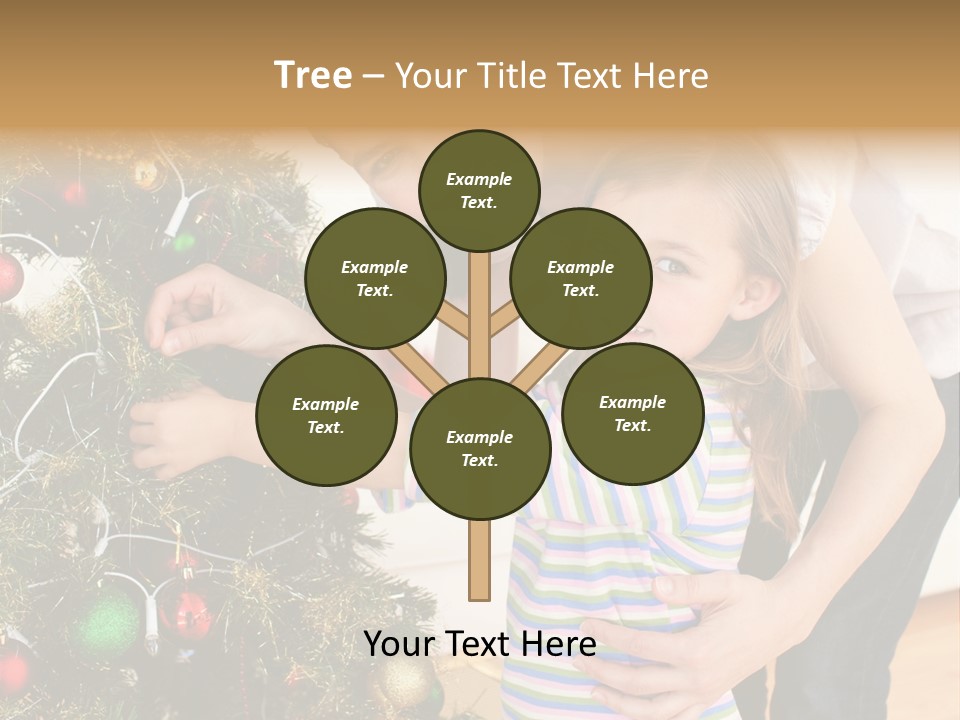Family Christmas PowerPoint Template