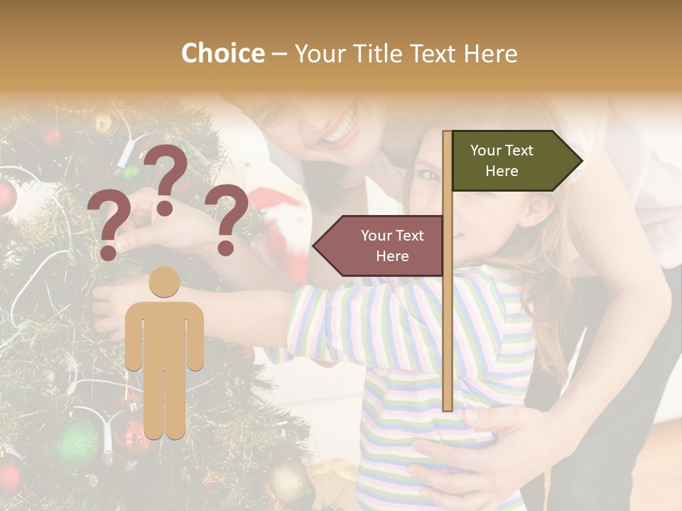 Family Christmas PowerPoint Template
