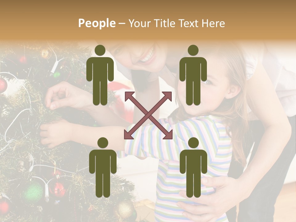 Family Christmas PowerPoint Template