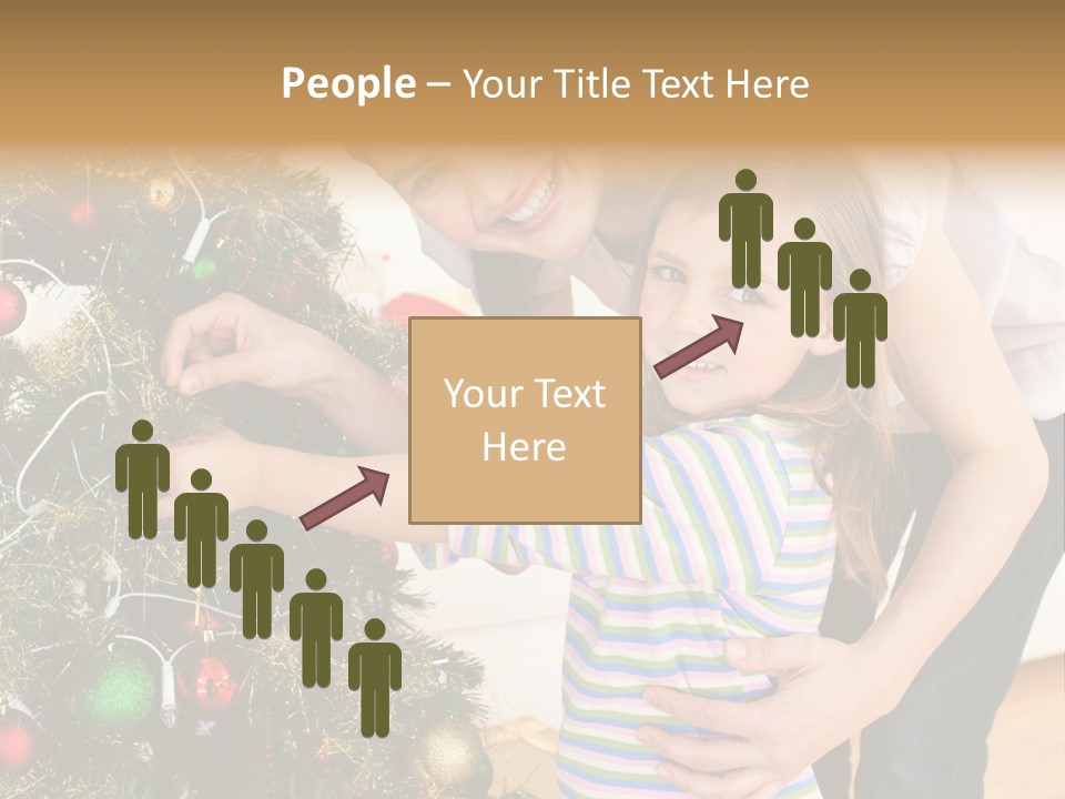 Family Christmas PowerPoint Template