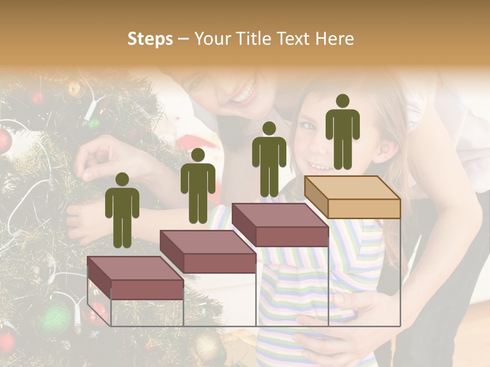 Family Christmas PowerPoint Template