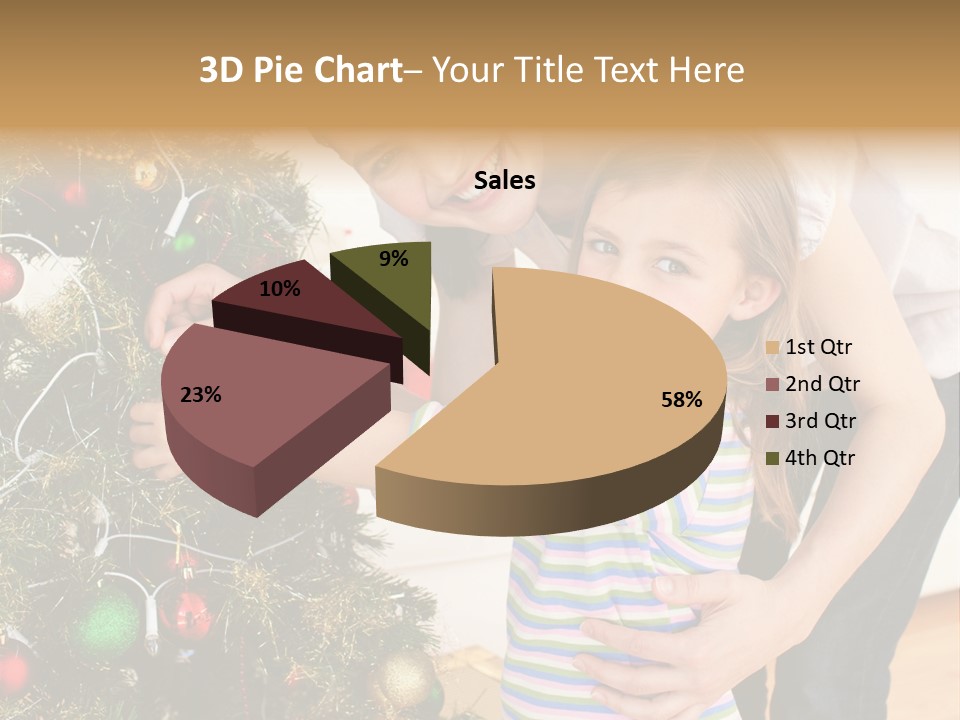Family Christmas PowerPoint Template