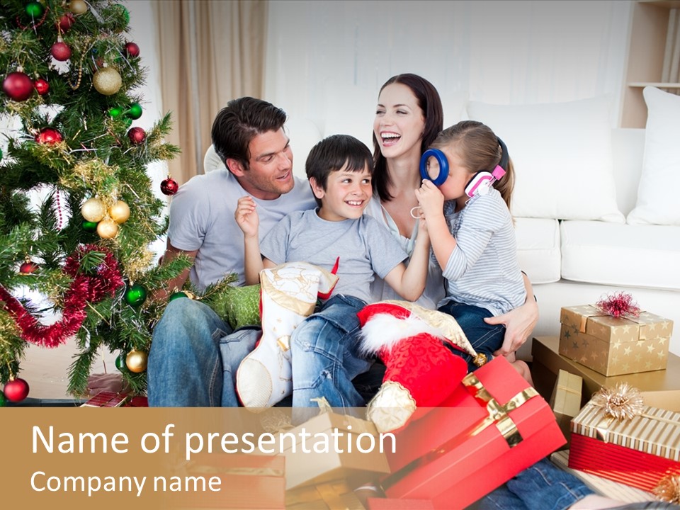 Ultimate Christmas Present PowerPoint Template