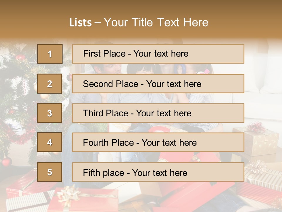Ultimate Christmas Present PowerPoint Template