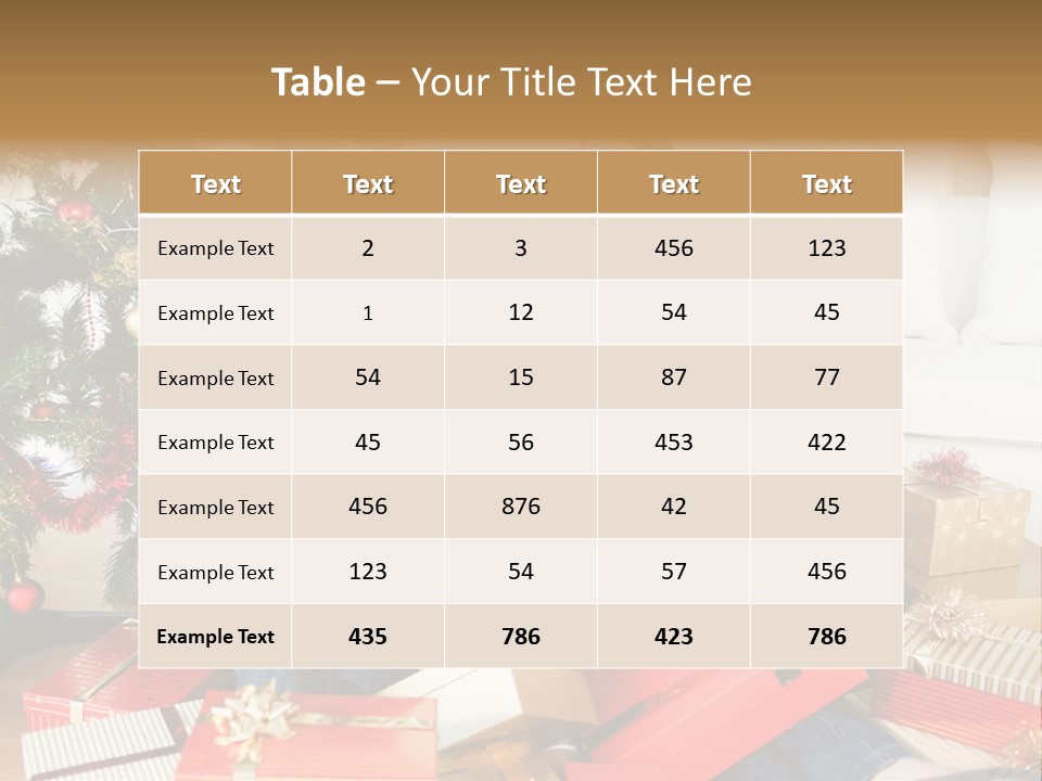 Ultimate Christmas Present PowerPoint Template