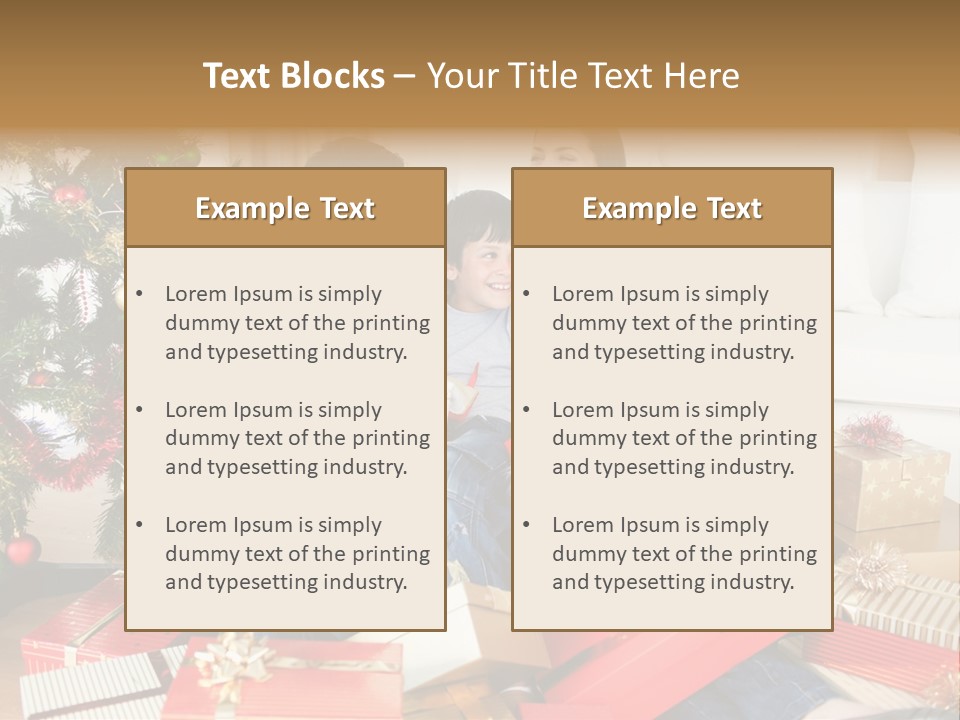 Ultimate Christmas Present PowerPoint Template
