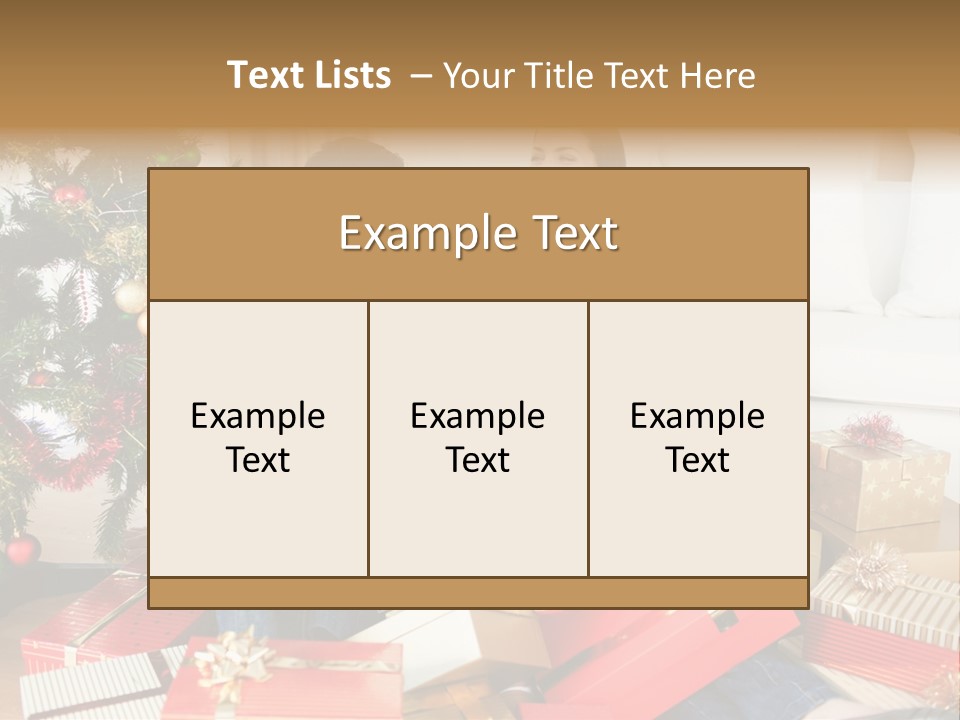 Ultimate Christmas Present PowerPoint Template