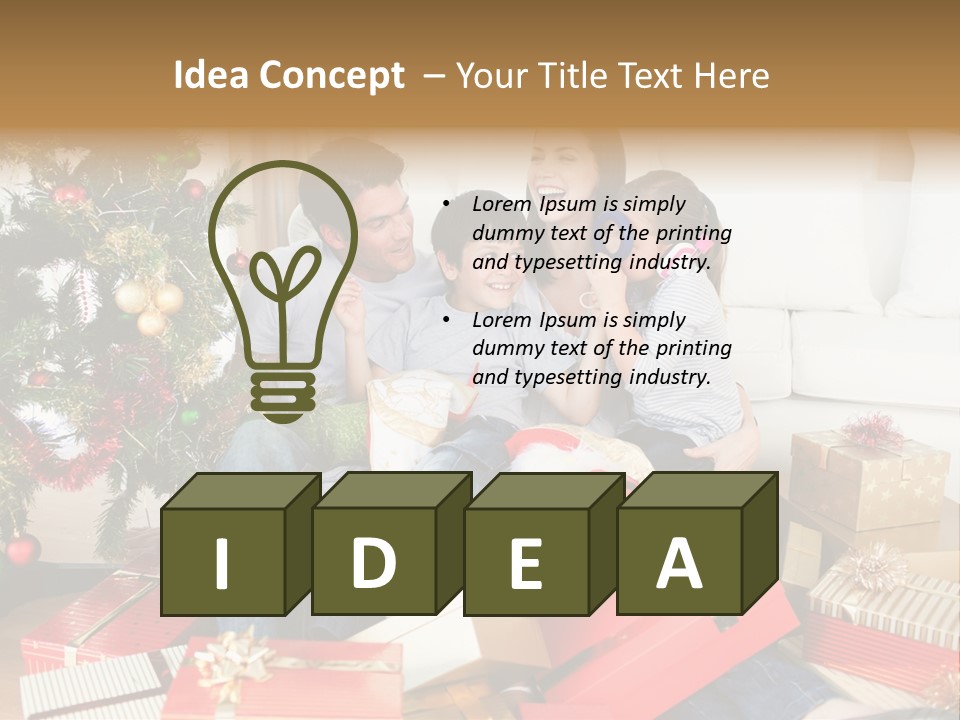Ultimate Christmas Present PowerPoint Template