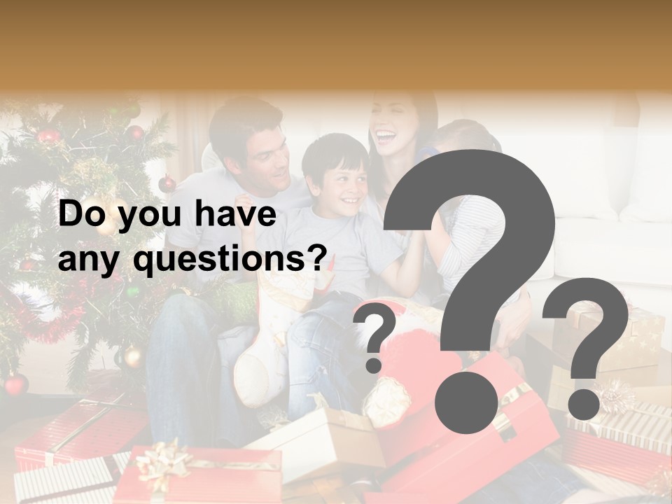 Ultimate Christmas Present PowerPoint Template