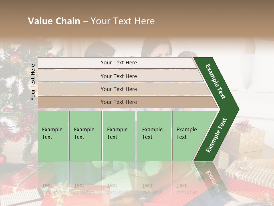 Happy Family Christmas PowerPoint Template