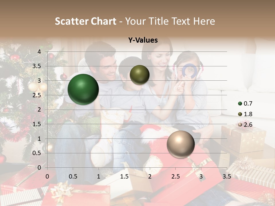 Happy Family Christmas PowerPoint Template