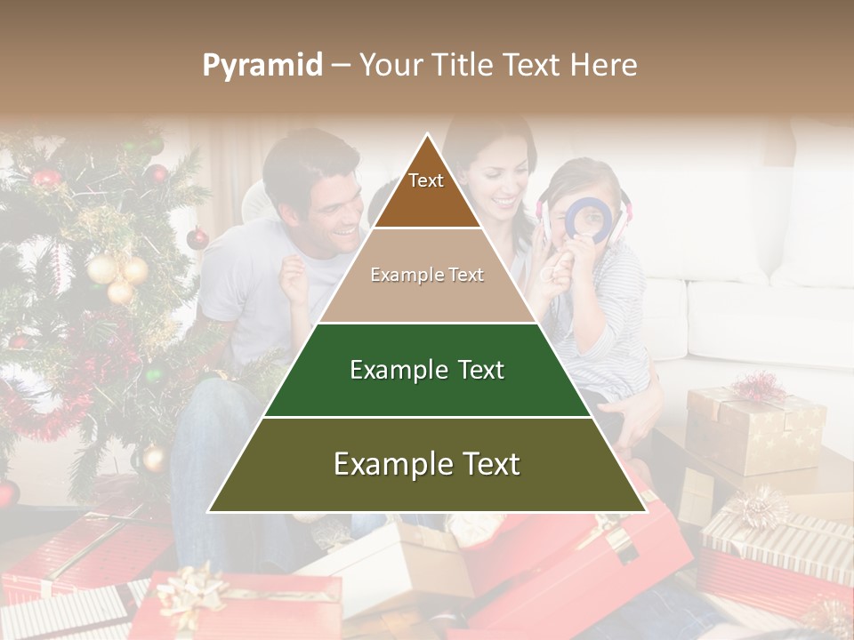 Happy Family Christmas PowerPoint Template