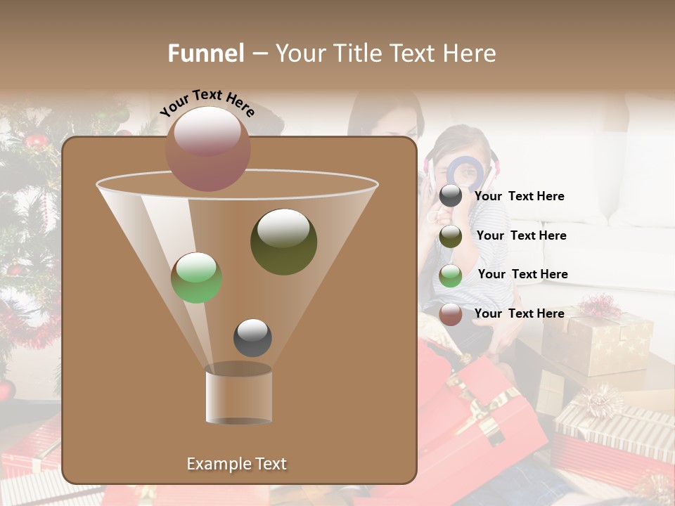 Happy Family Christmas PowerPoint Template