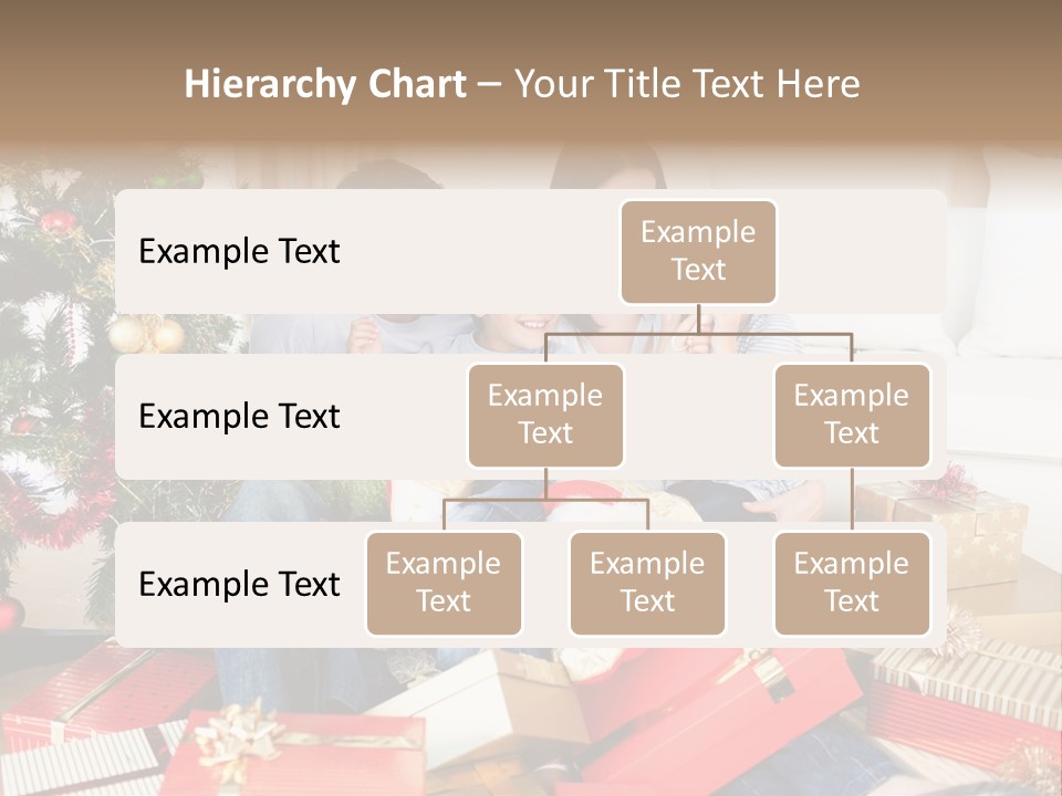 Happy Family Christmas PowerPoint Template