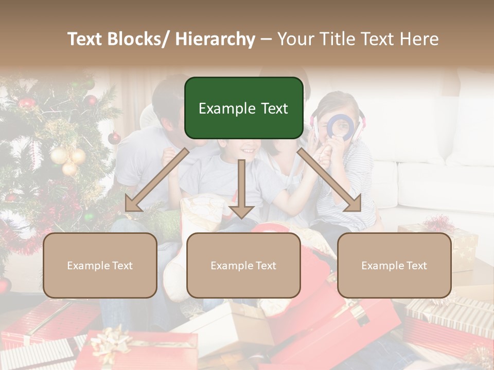 Happy Family Christmas PowerPoint Template