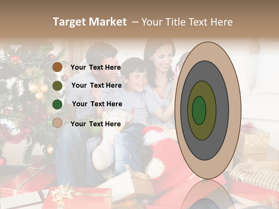 Happy Family Christmas PowerPoint Template