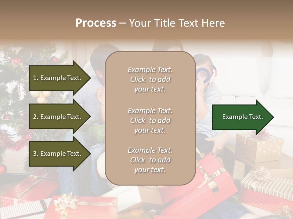 Happy Family Christmas PowerPoint Template