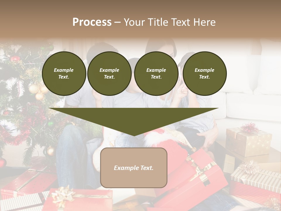 Happy Family Christmas PowerPoint Template