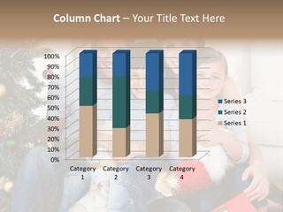 Family At Christmas Time PowerPoint Template