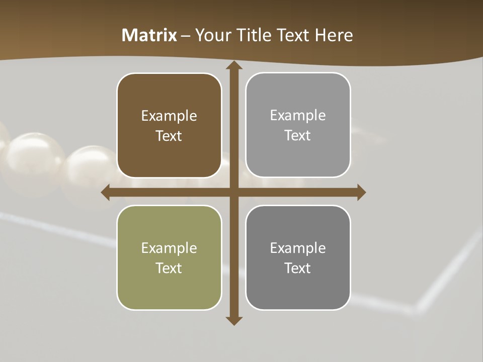 Necklace Gift Christmas PowerPoint Template