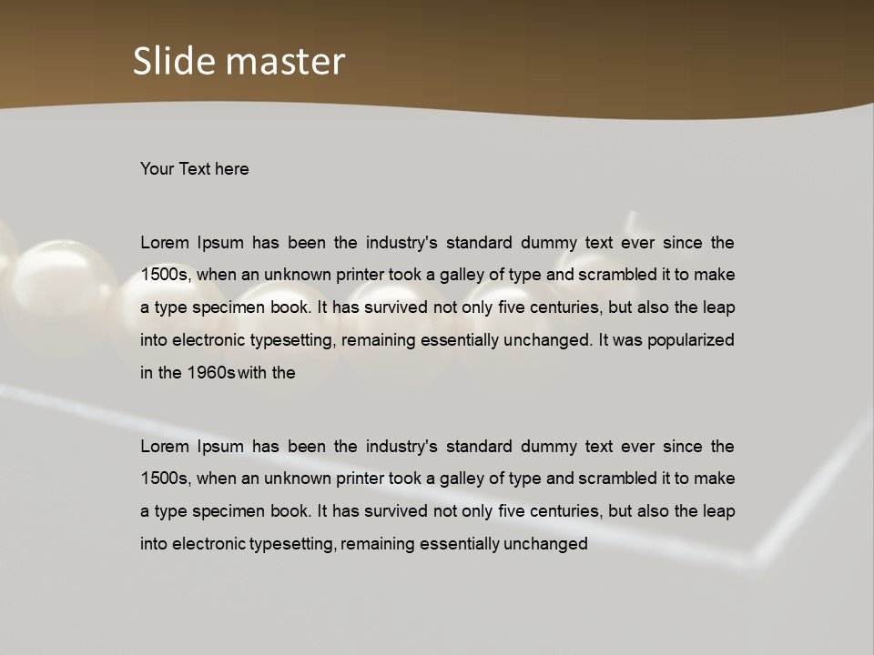 Necklace Gift Christmas PowerPoint Template