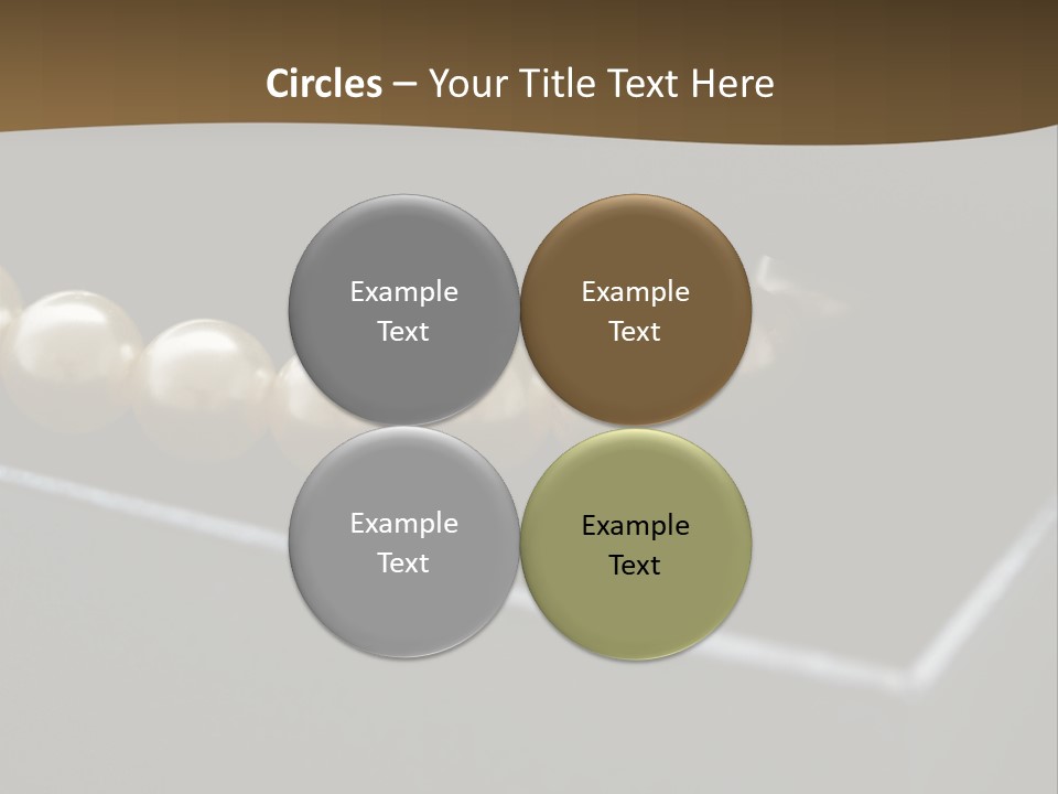 Necklace Gift Christmas PowerPoint Template