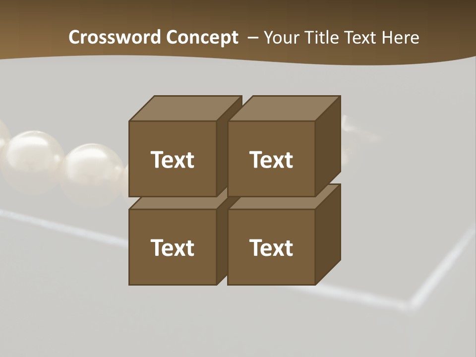 Necklace Gift Christmas PowerPoint Template