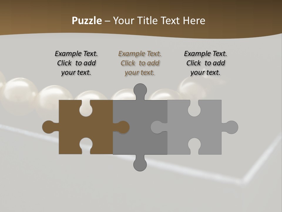 Necklace Gift Christmas PowerPoint Template