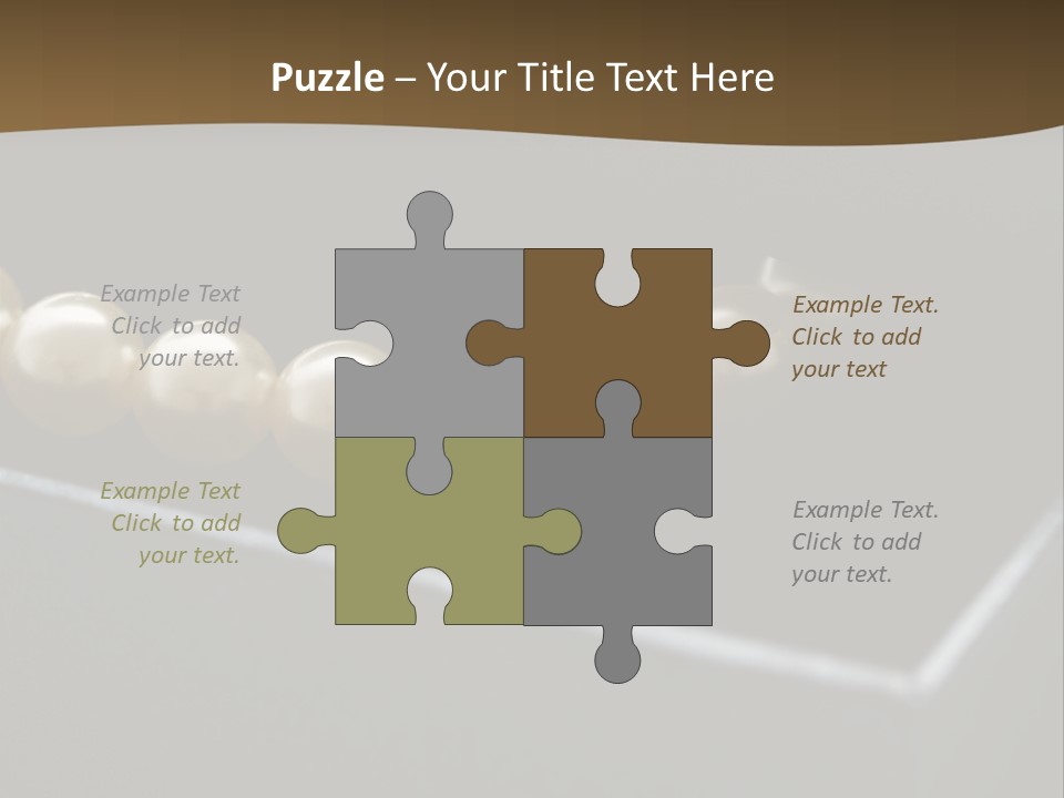 Necklace Gift Christmas PowerPoint Template