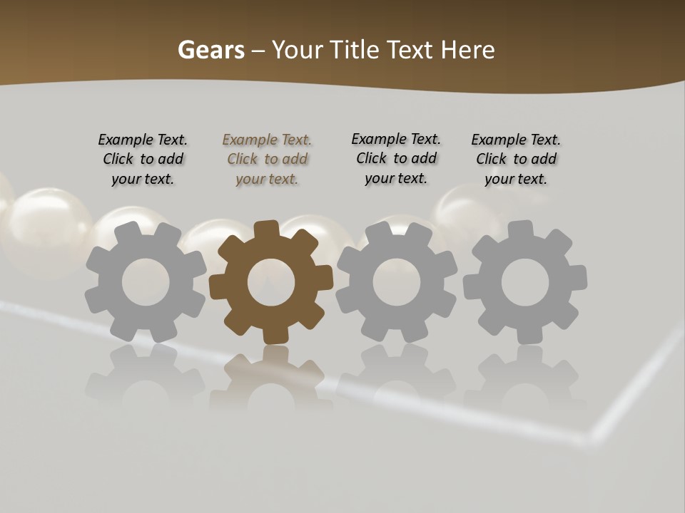 Necklace Gift Christmas PowerPoint Template