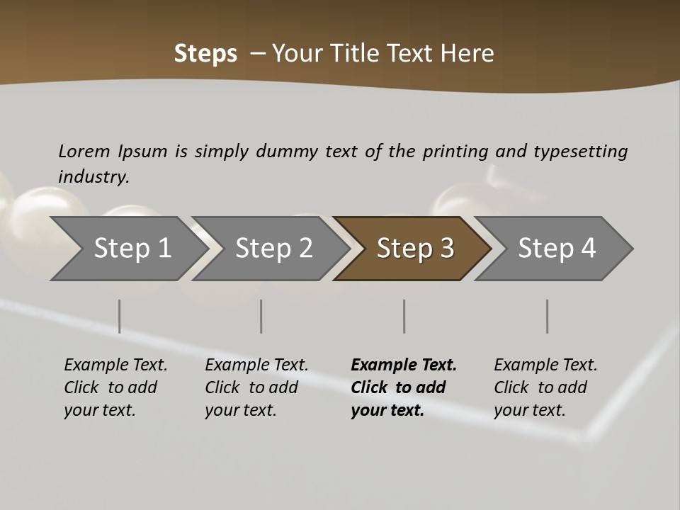 Necklace Gift Christmas PowerPoint Template