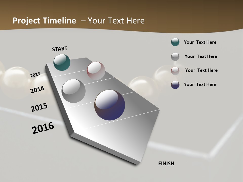 Necklace Gift Christmas PowerPoint Template