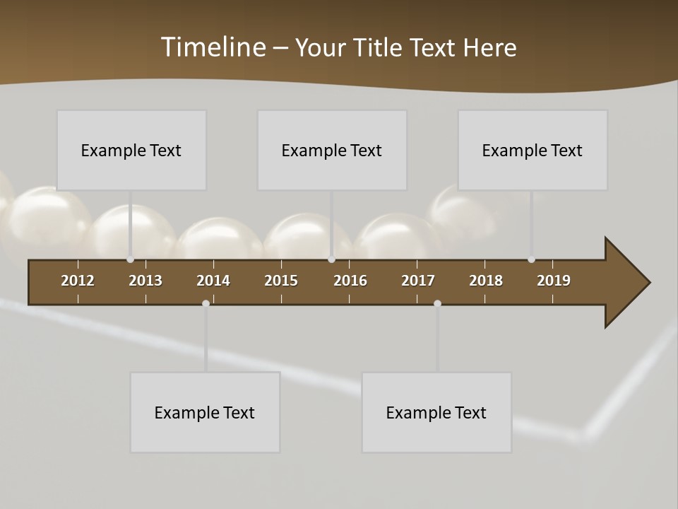 Necklace Gift Christmas PowerPoint Template