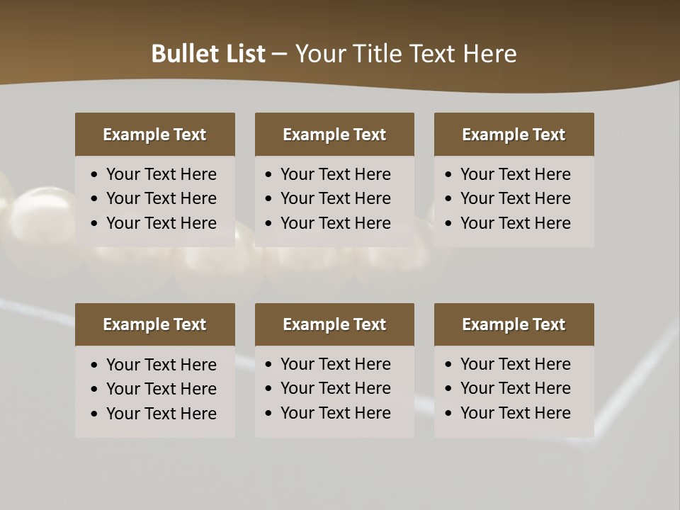 Necklace Gift Christmas PowerPoint Template