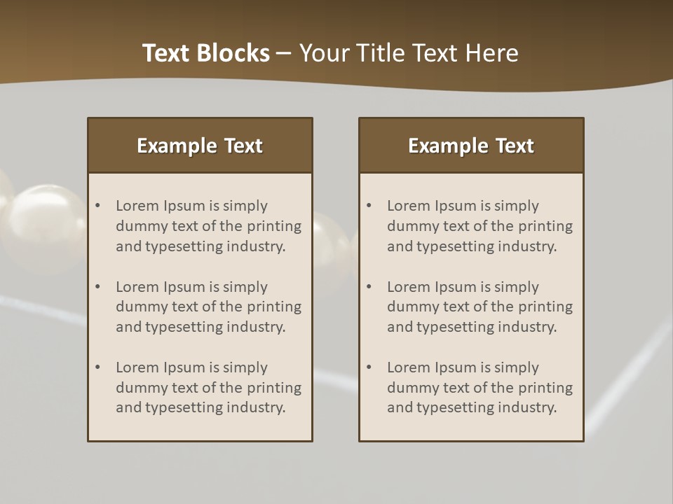 Necklace Gift Christmas PowerPoint Template