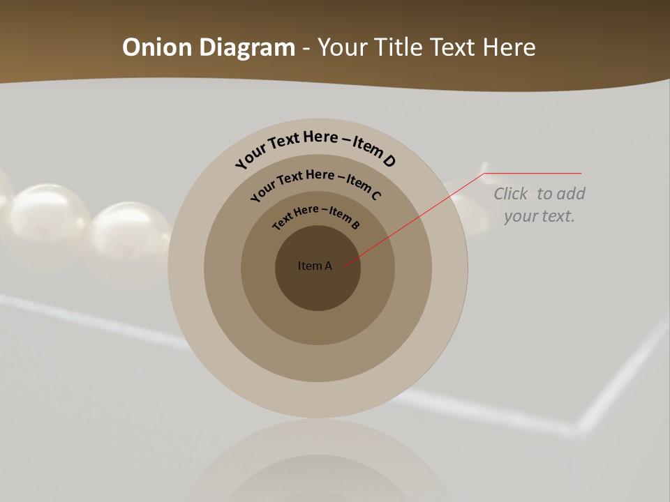 Necklace Gift Christmas PowerPoint Template