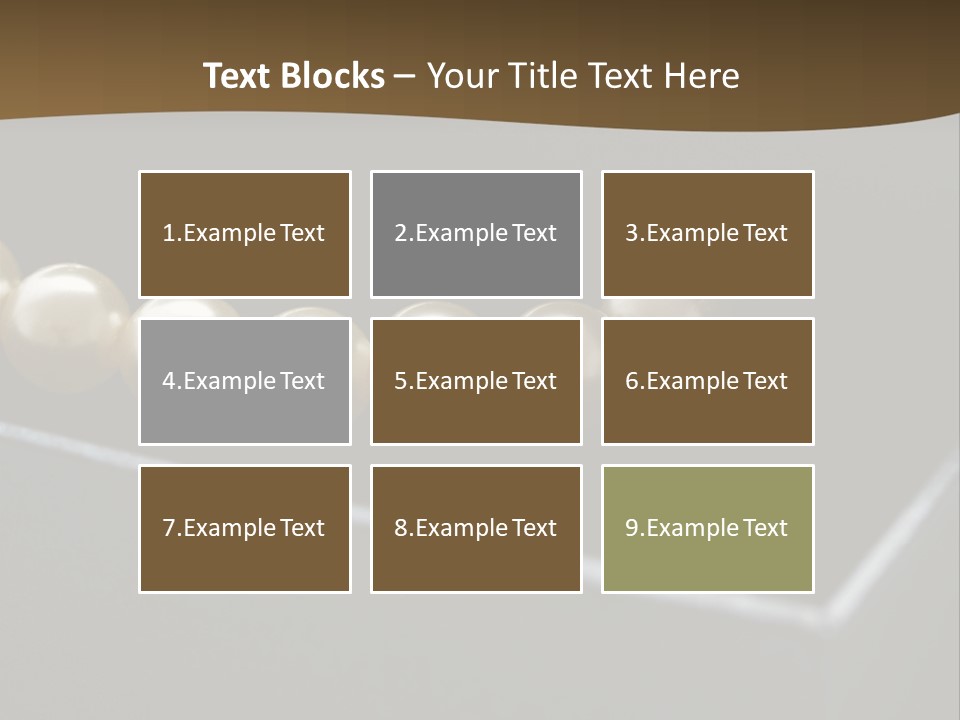 Necklace Gift Christmas PowerPoint Template