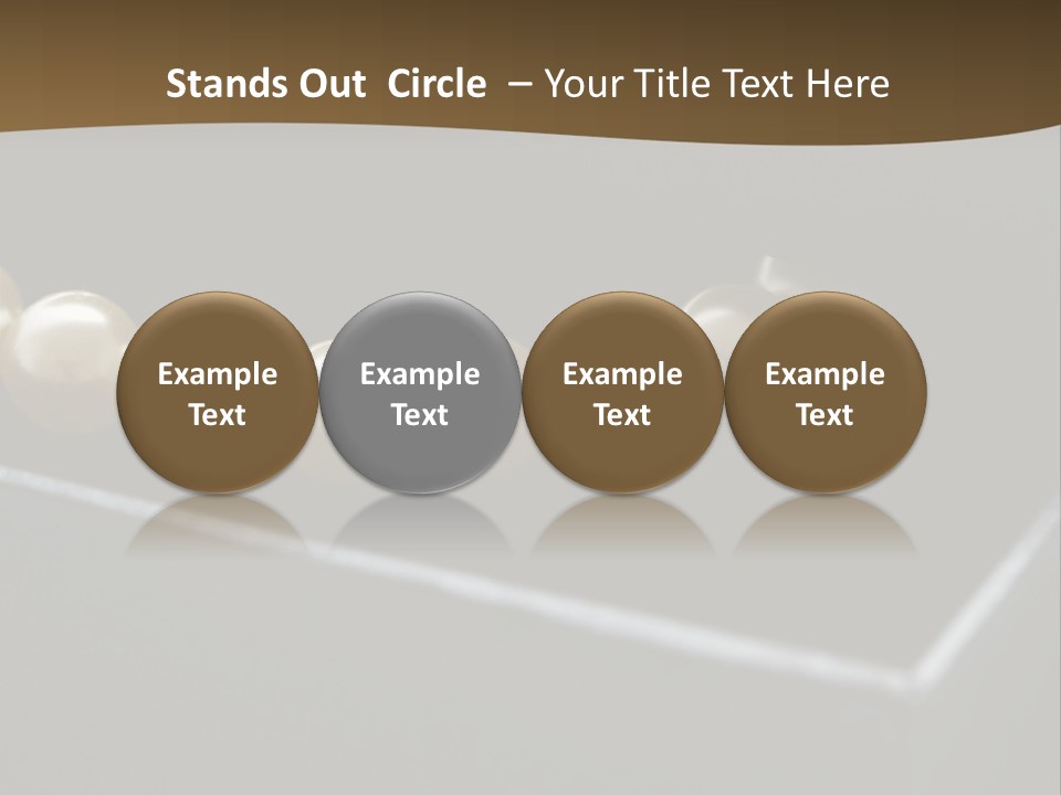 Necklace Gift Christmas PowerPoint Template