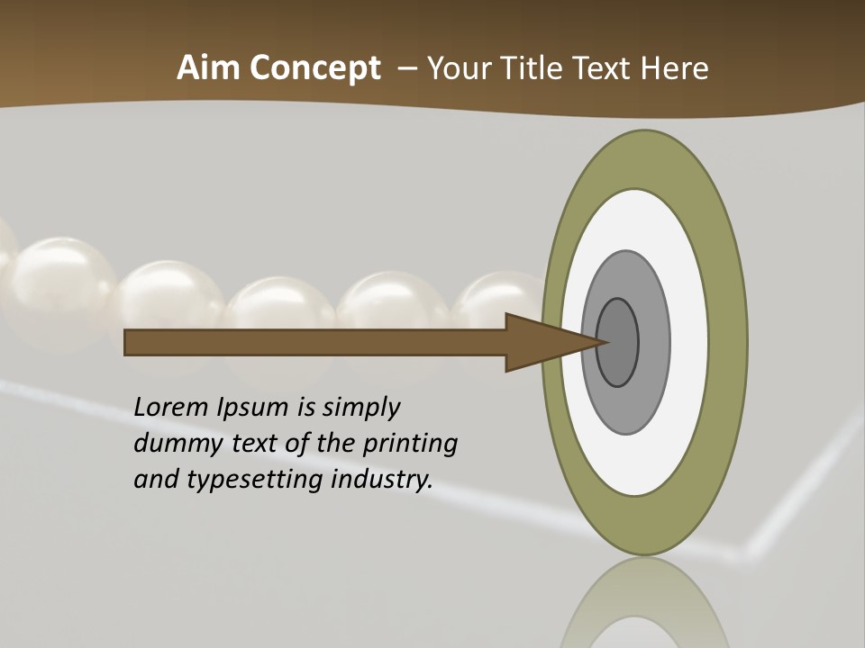 Necklace Gift Christmas PowerPoint Template