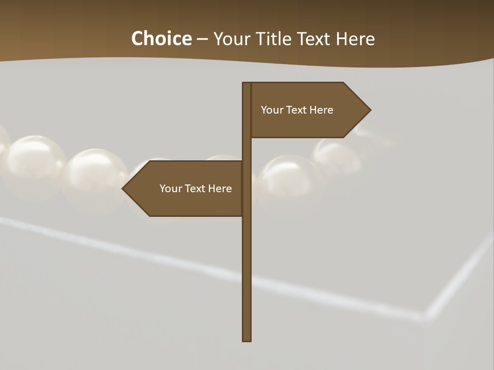 Necklace Gift Christmas PowerPoint Template