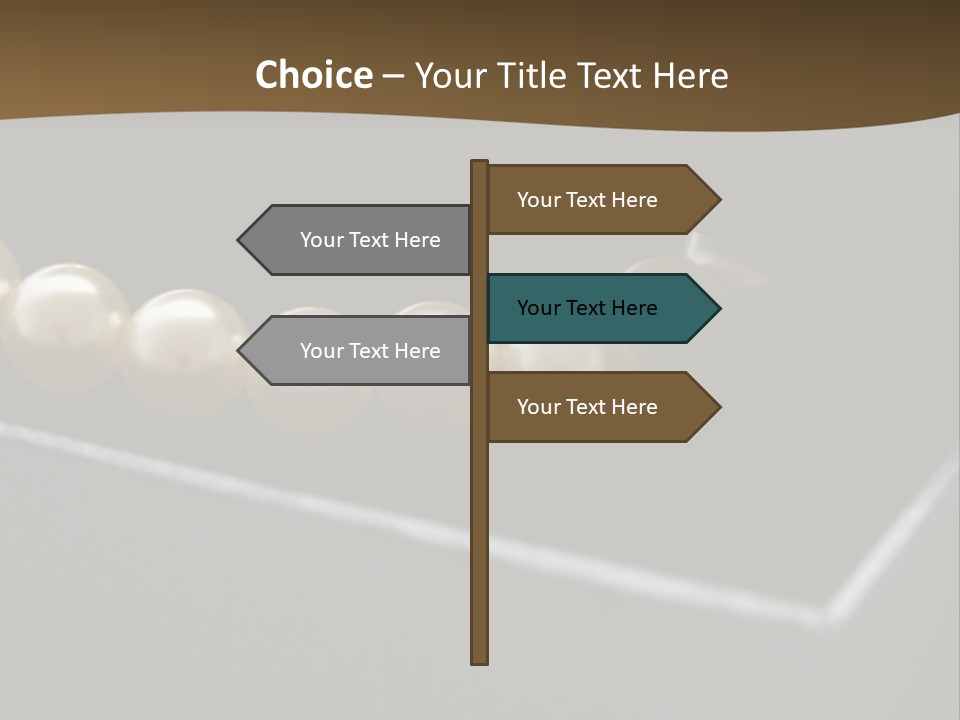 Necklace Gift Christmas PowerPoint Template