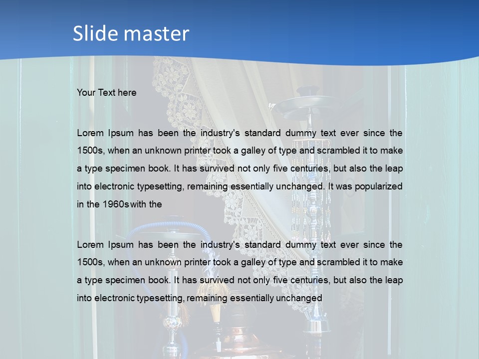 Shutters Inside PowerPoint Template