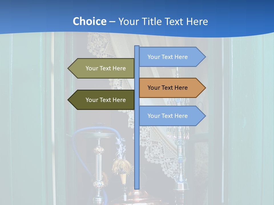 Shutters Inside PowerPoint Template